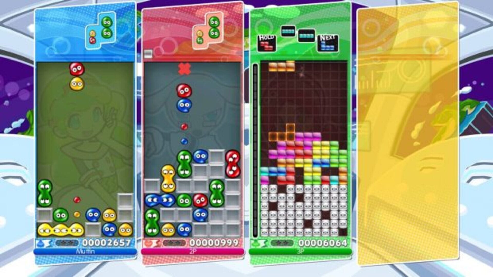 Screenshot for Puyo Puyo Tetris