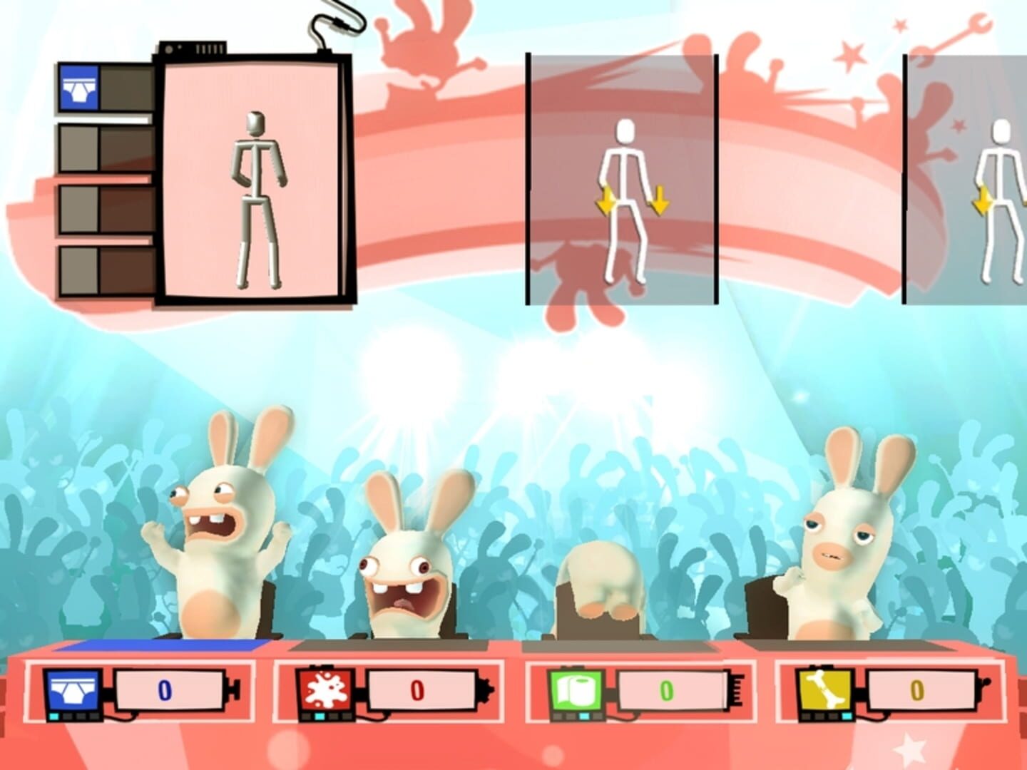 Screenshot for Rayman Raving Rabbids: TV Party