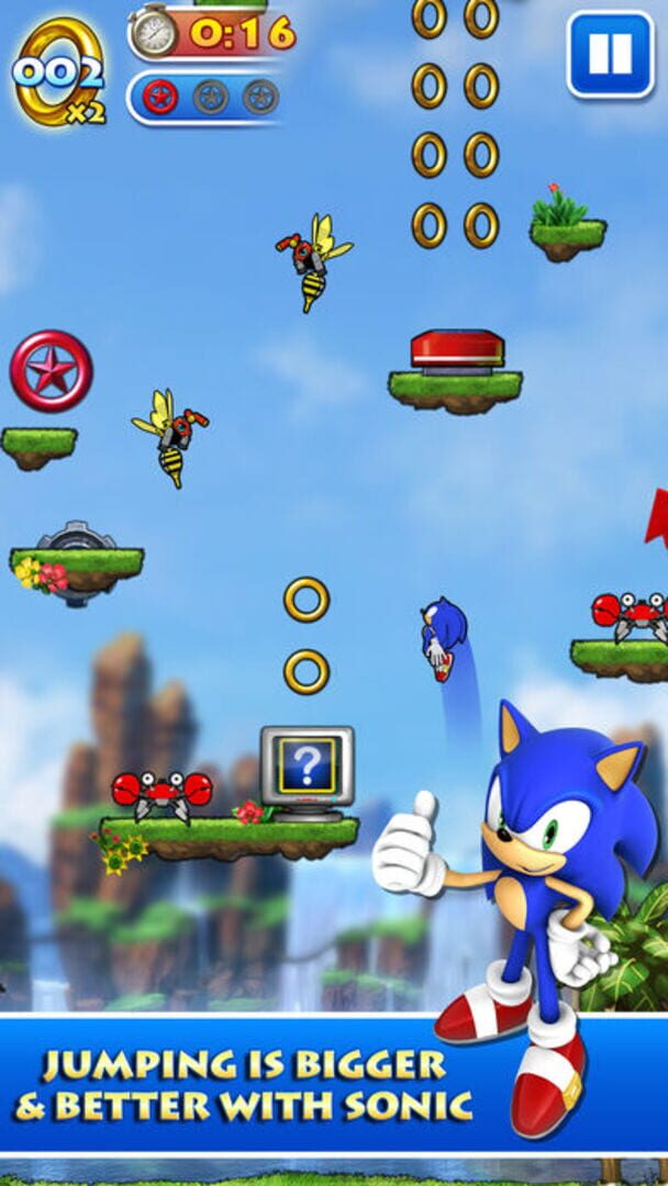 Screenshot for Sonic Jump