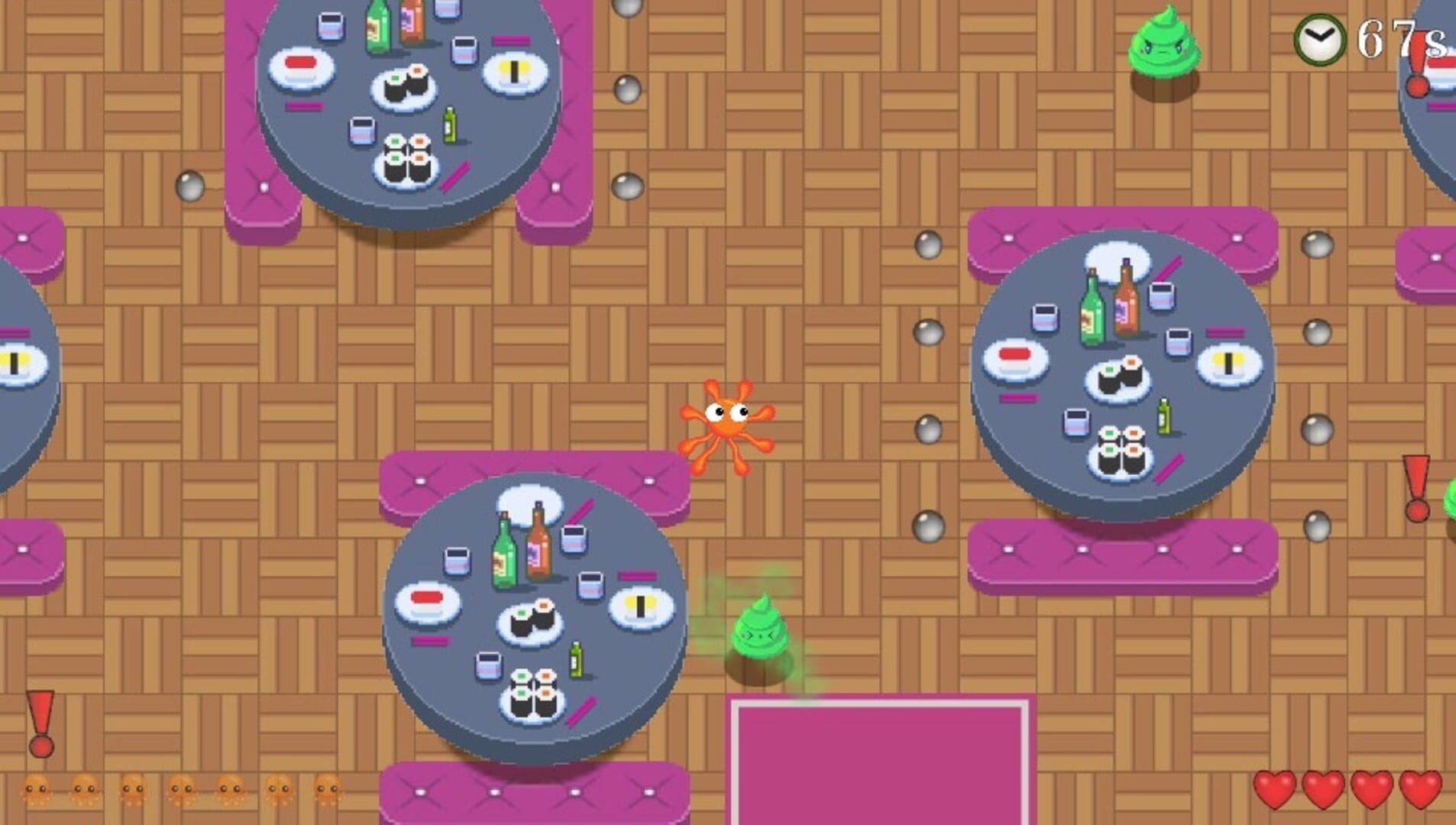 Screenshot for The HD Adventures of Rotating Octopus Character