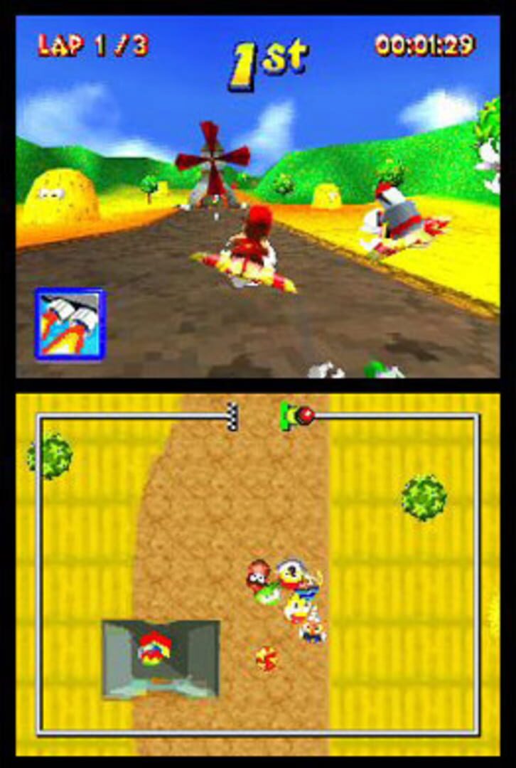 Screenshot for Diddy Kong Racing DS