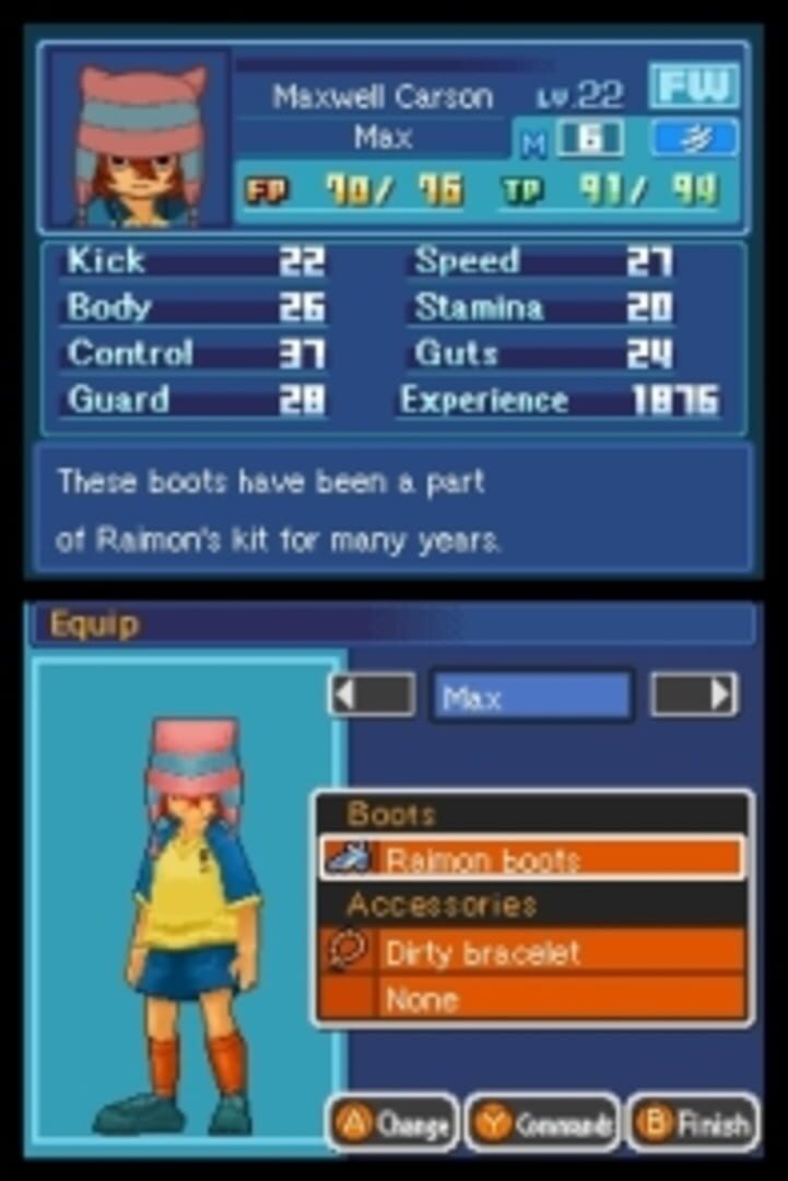 Screenshot for Inazuma Eleven
