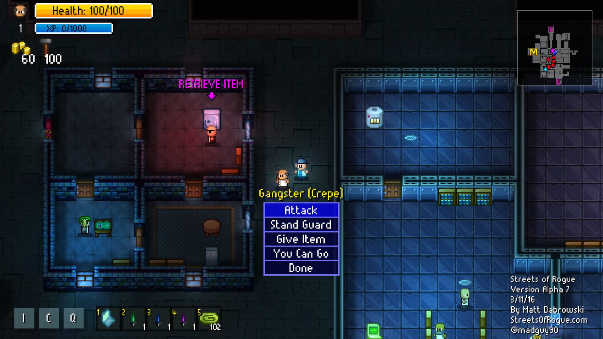 Screenshot for Streets of Rogue