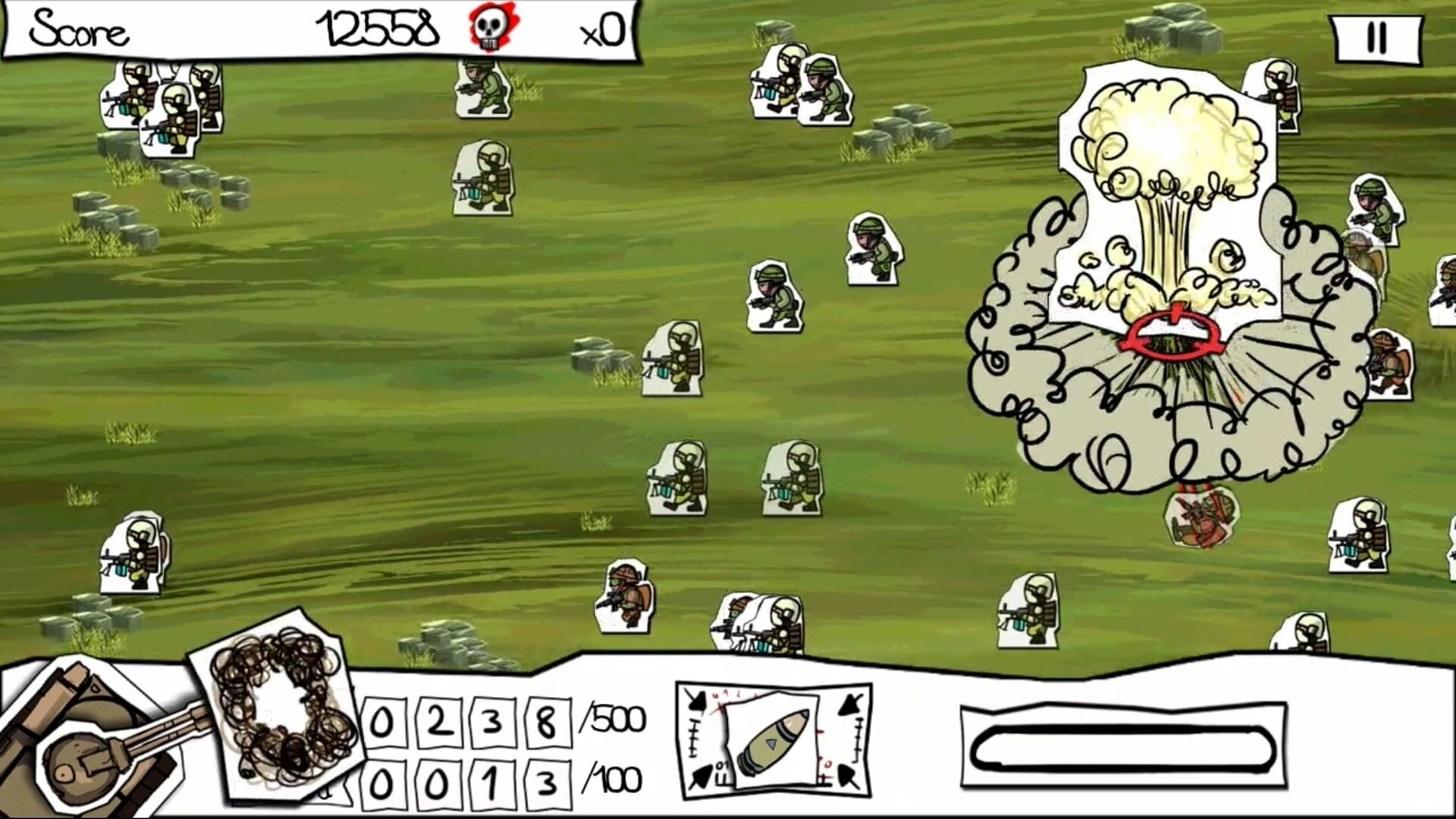 Screenshot for Paper Wars: Cannon Fodder Devastated