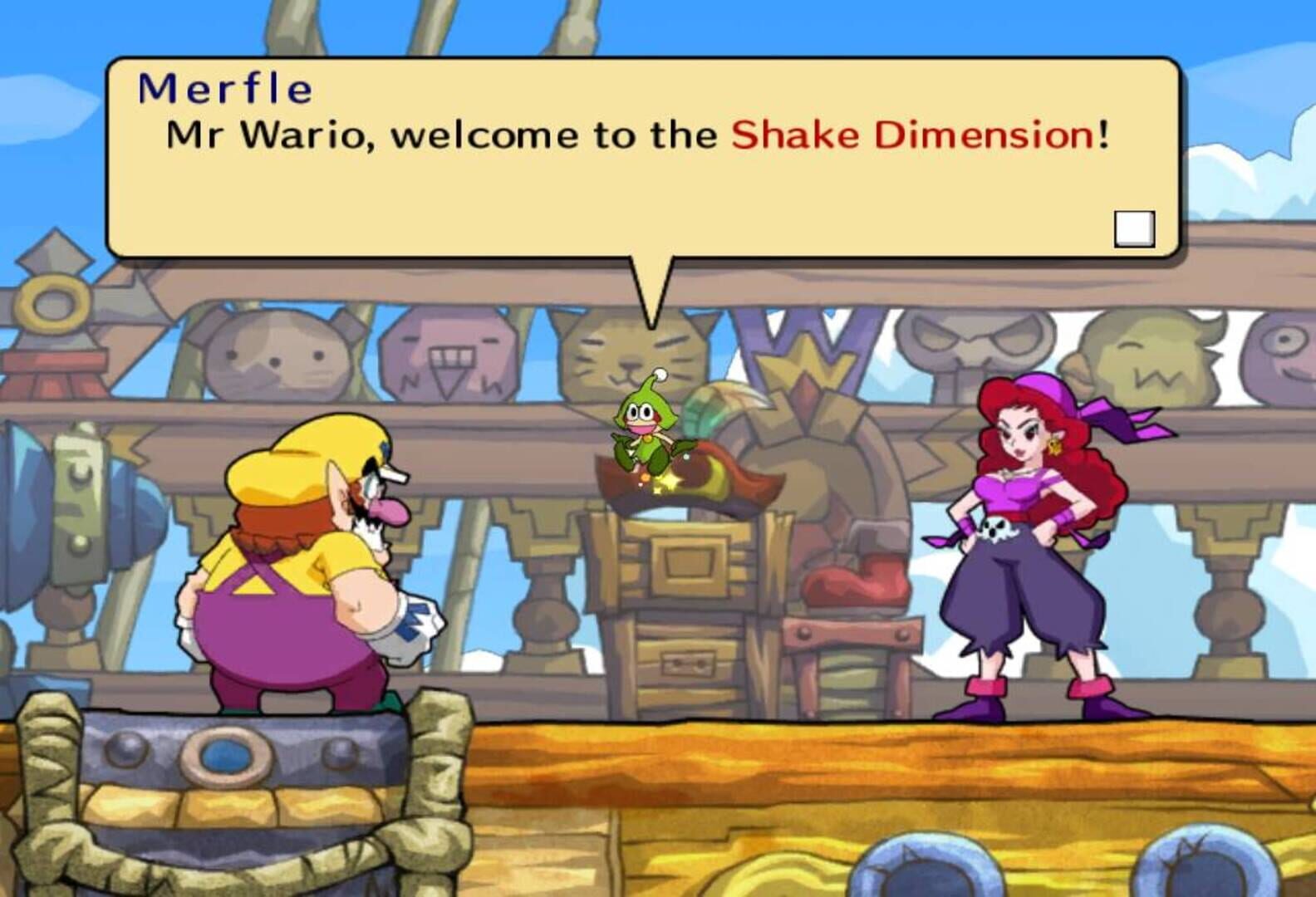 Screenshot for Wario Land: Shake It!