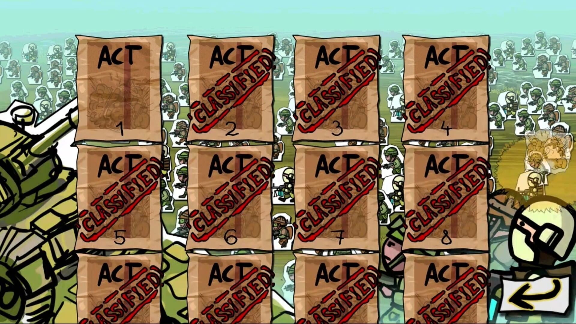 Screenshot for Paper Wars: Cannon Fodder Devastated