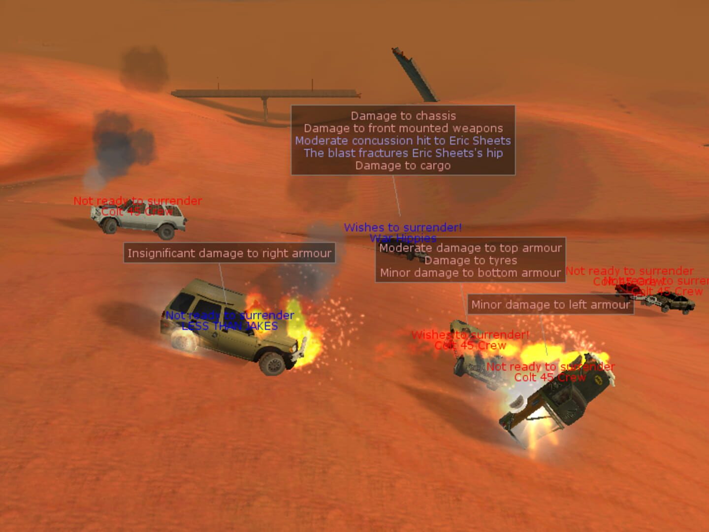 Screenshot for Darkwind: War on Wheels