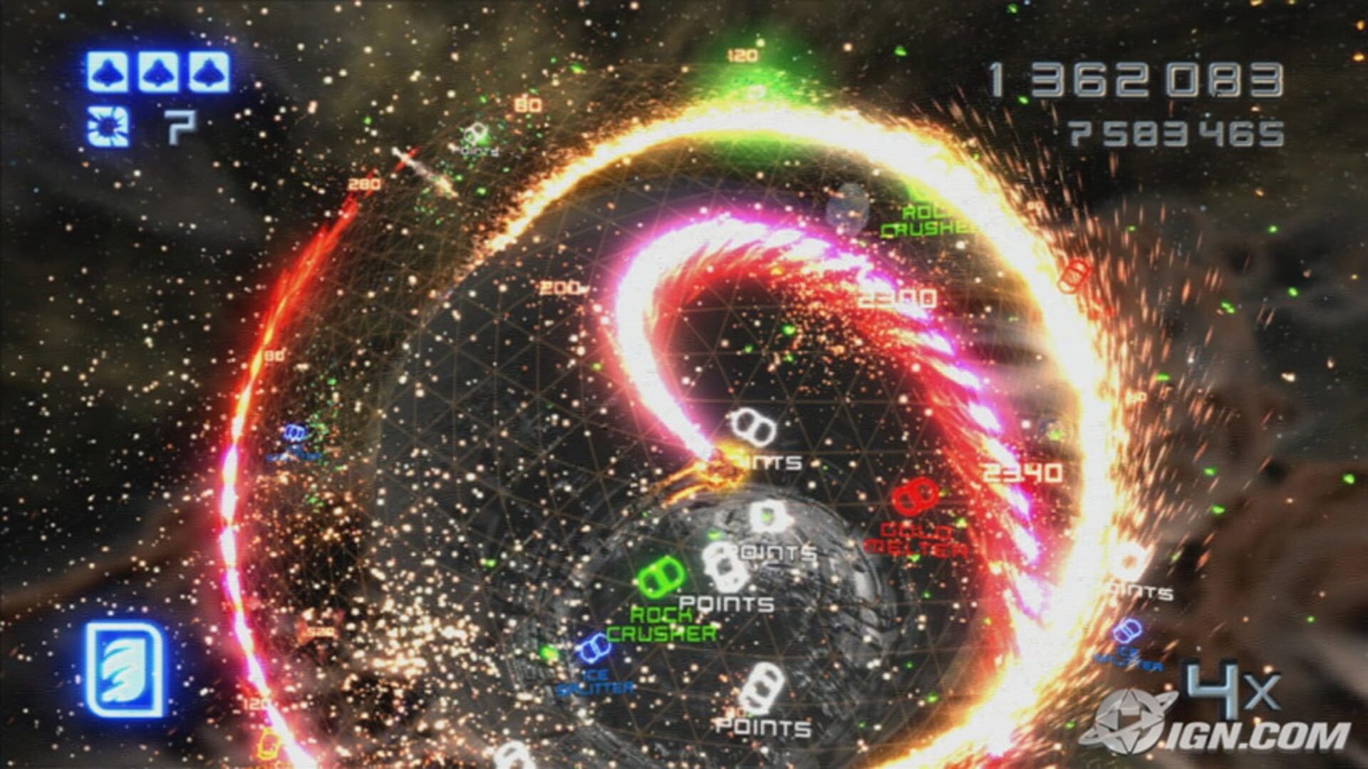 Screenshot for Super Stardust HD