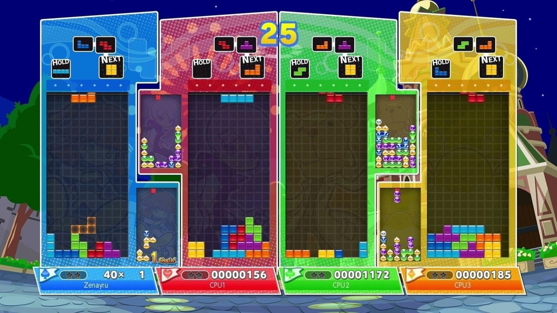 Screenshot for Puyo Puyo Tetris