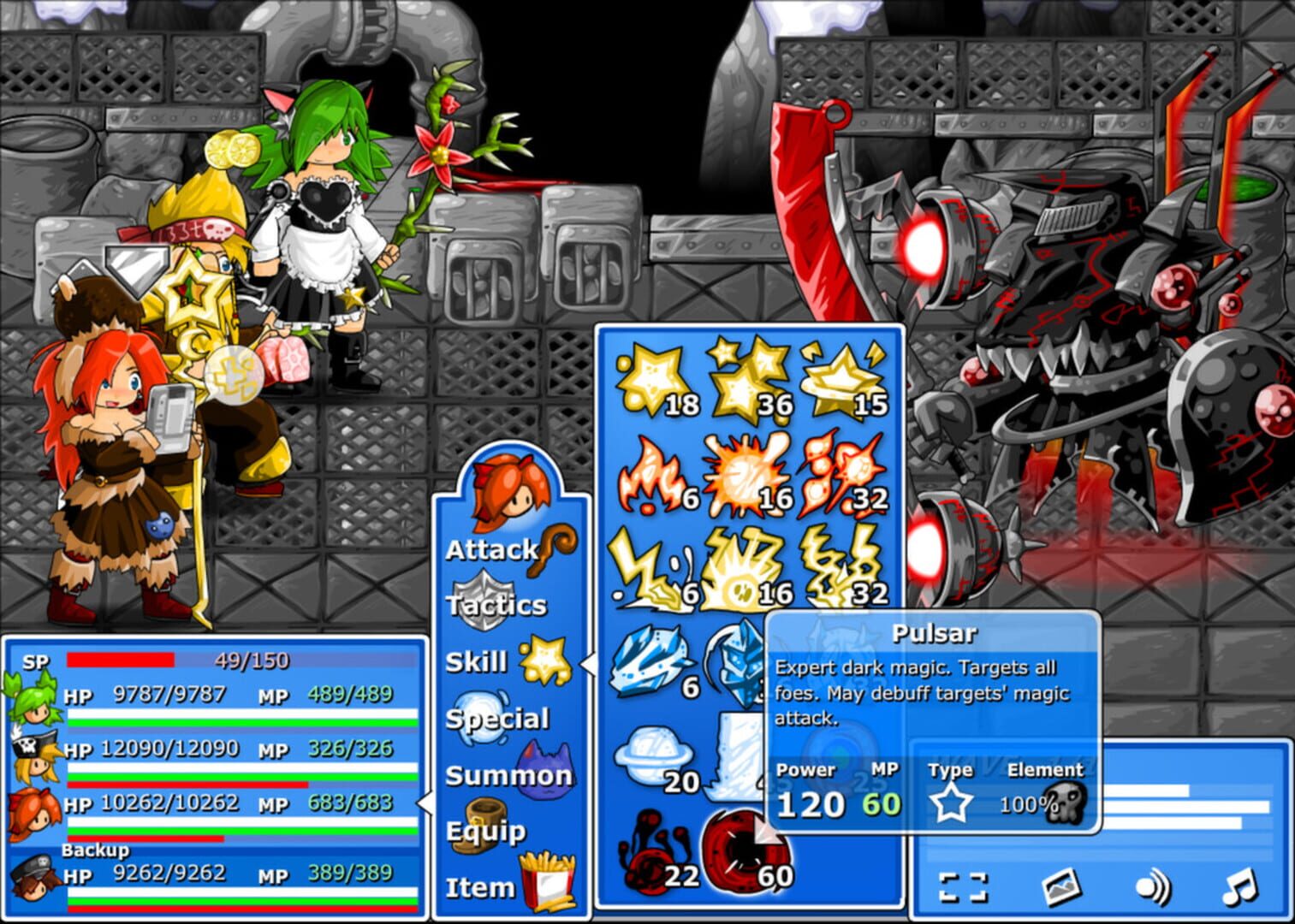 Screenshot for Epic Battle Fantasy 4