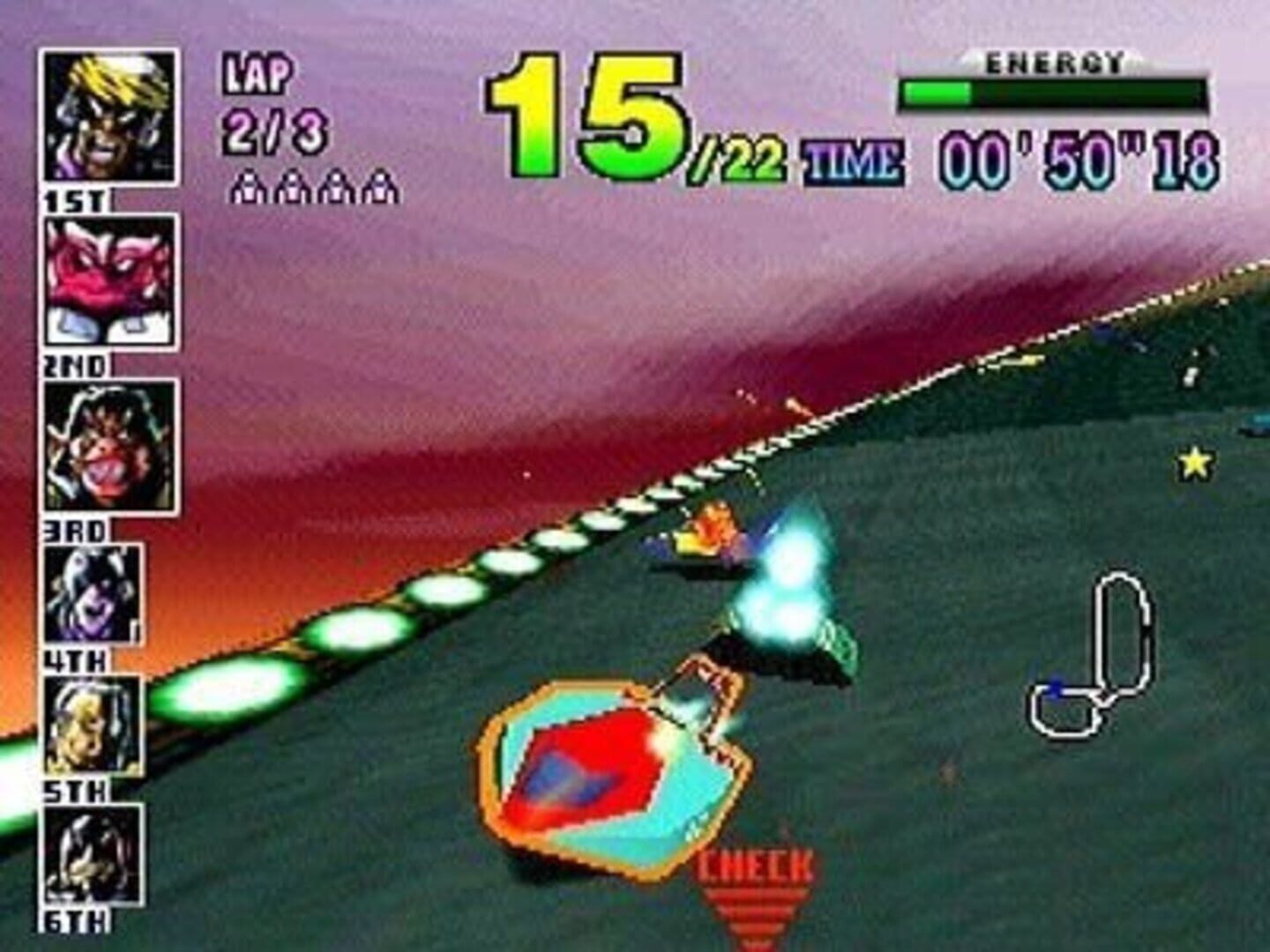 Screenshot for F-Zero X