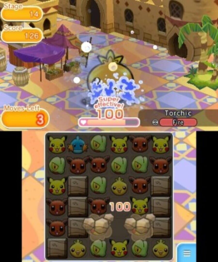 Screenshot for Pokémon Shuffle