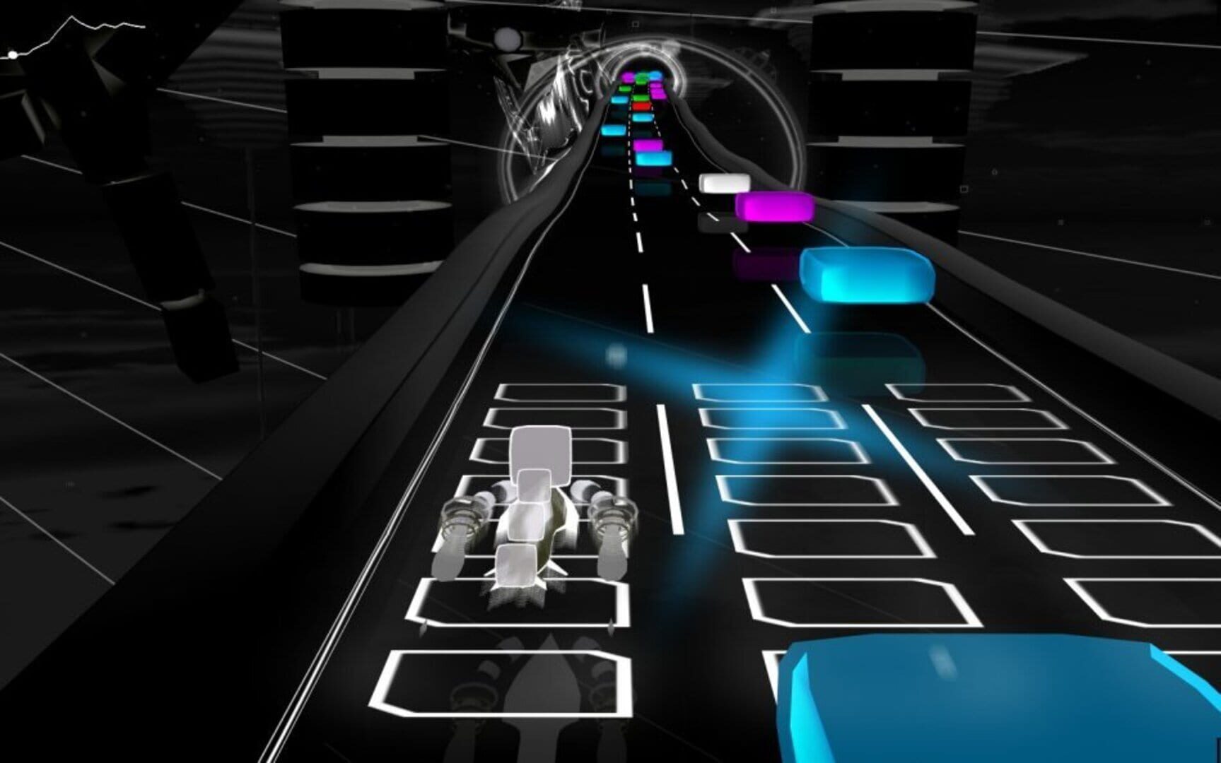 Screenshot for Audiosurf