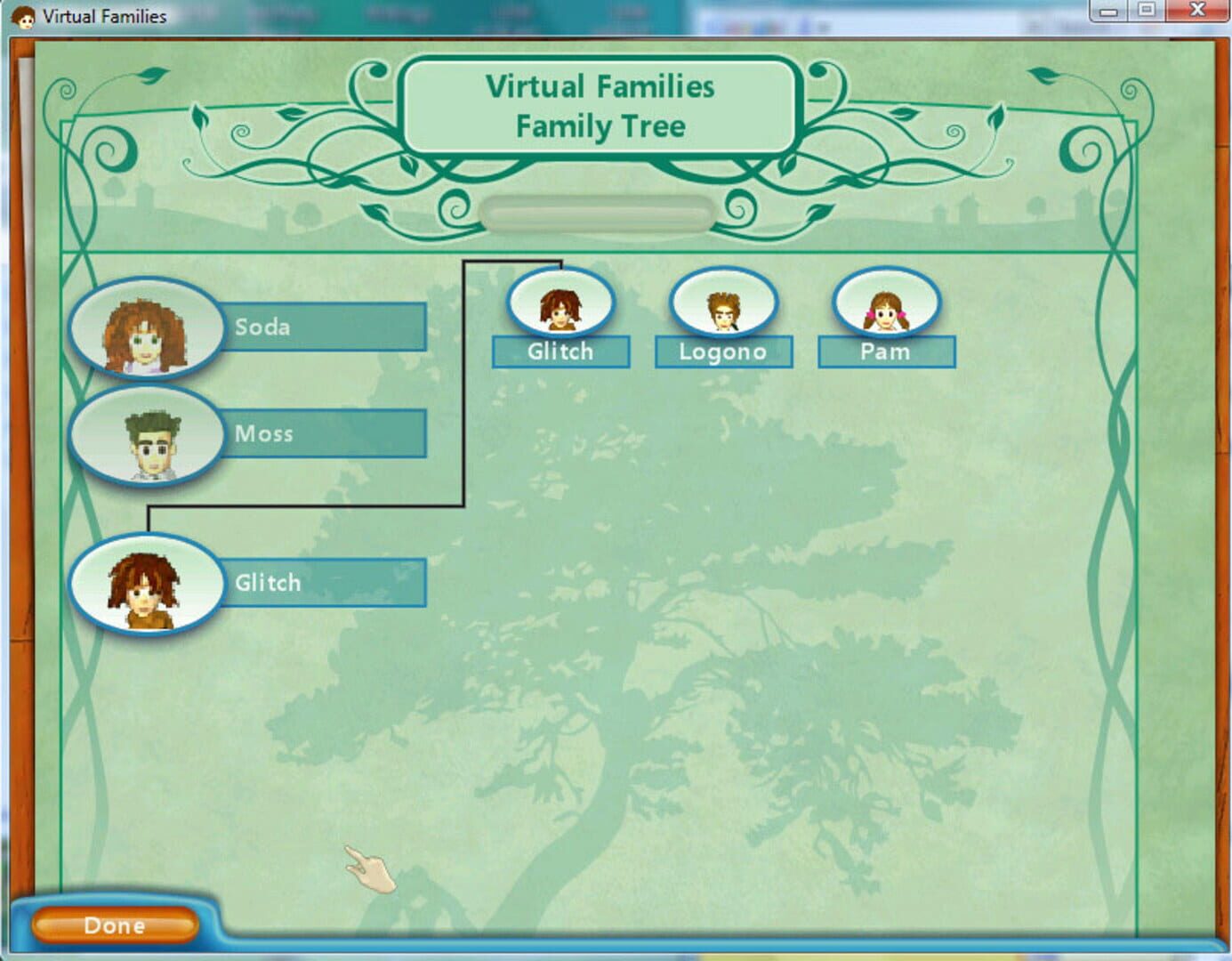 Screenshot for Virtual Families