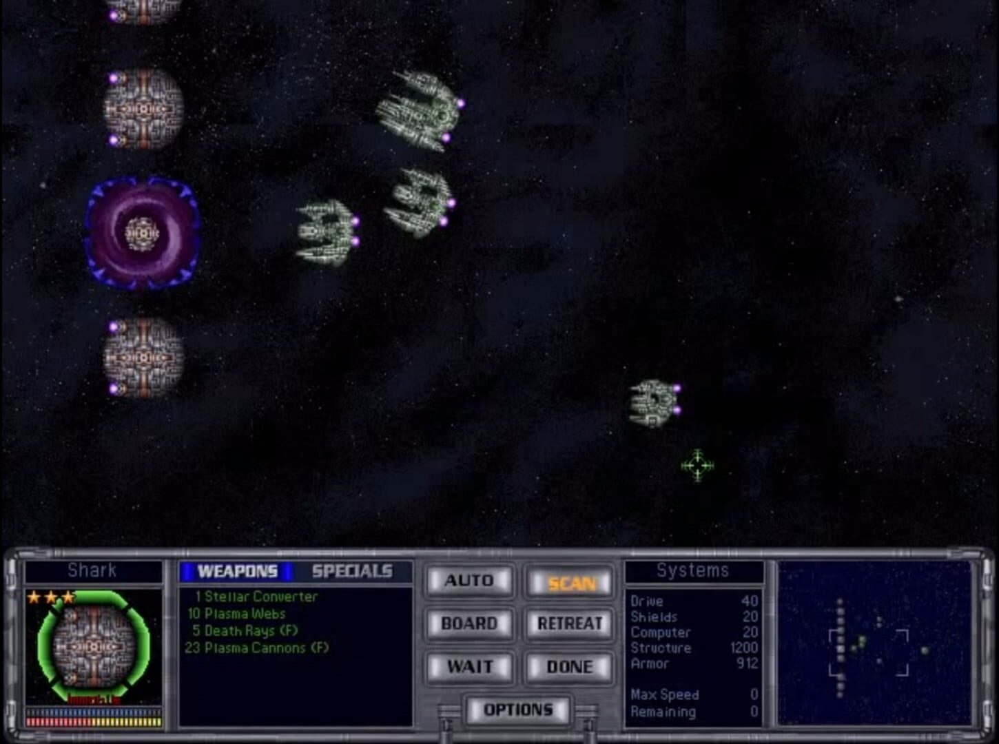 Screenshot for Master of Orion II: Battle at Antares