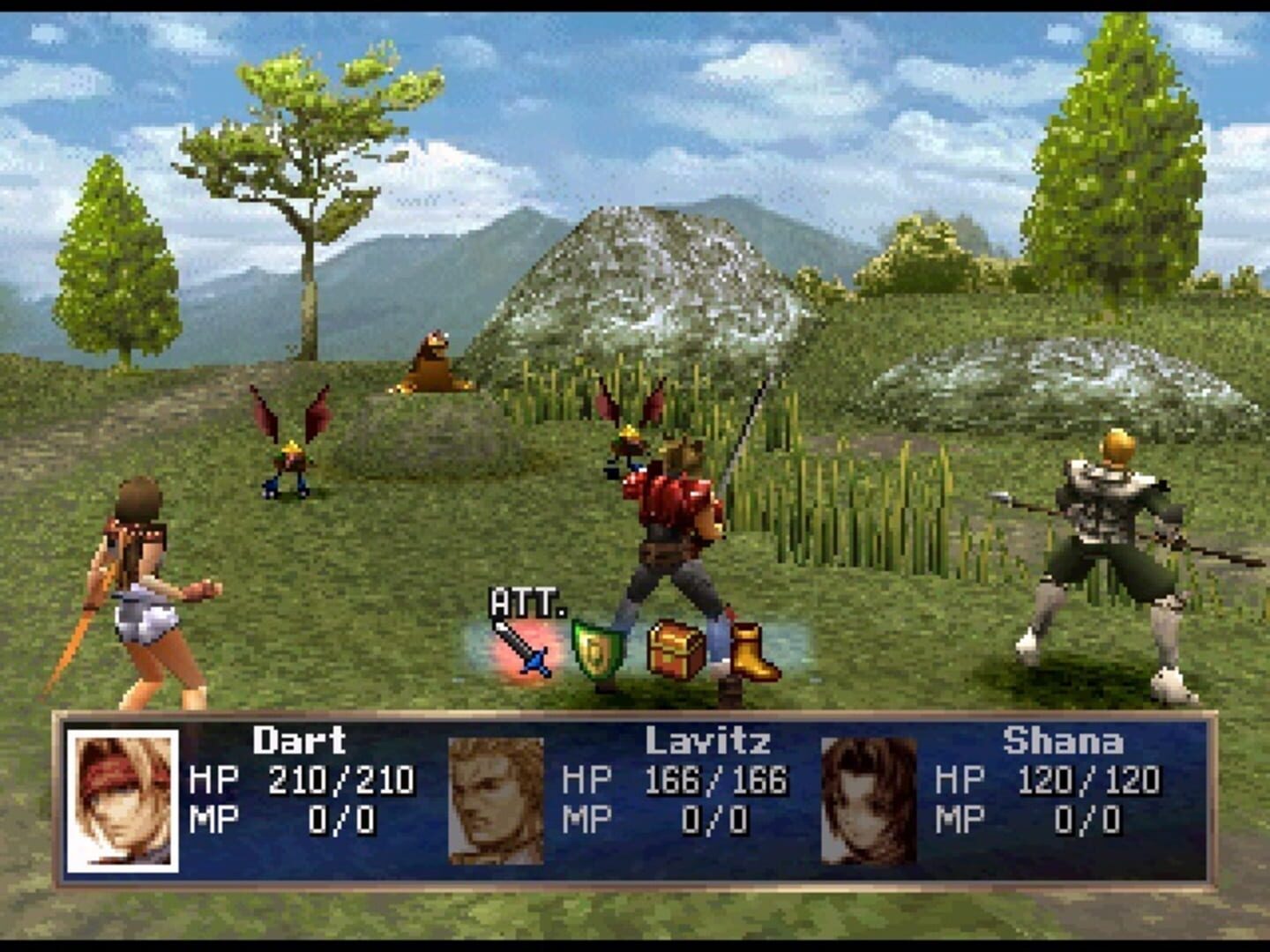 Screenshot for The Legend of Dragoon