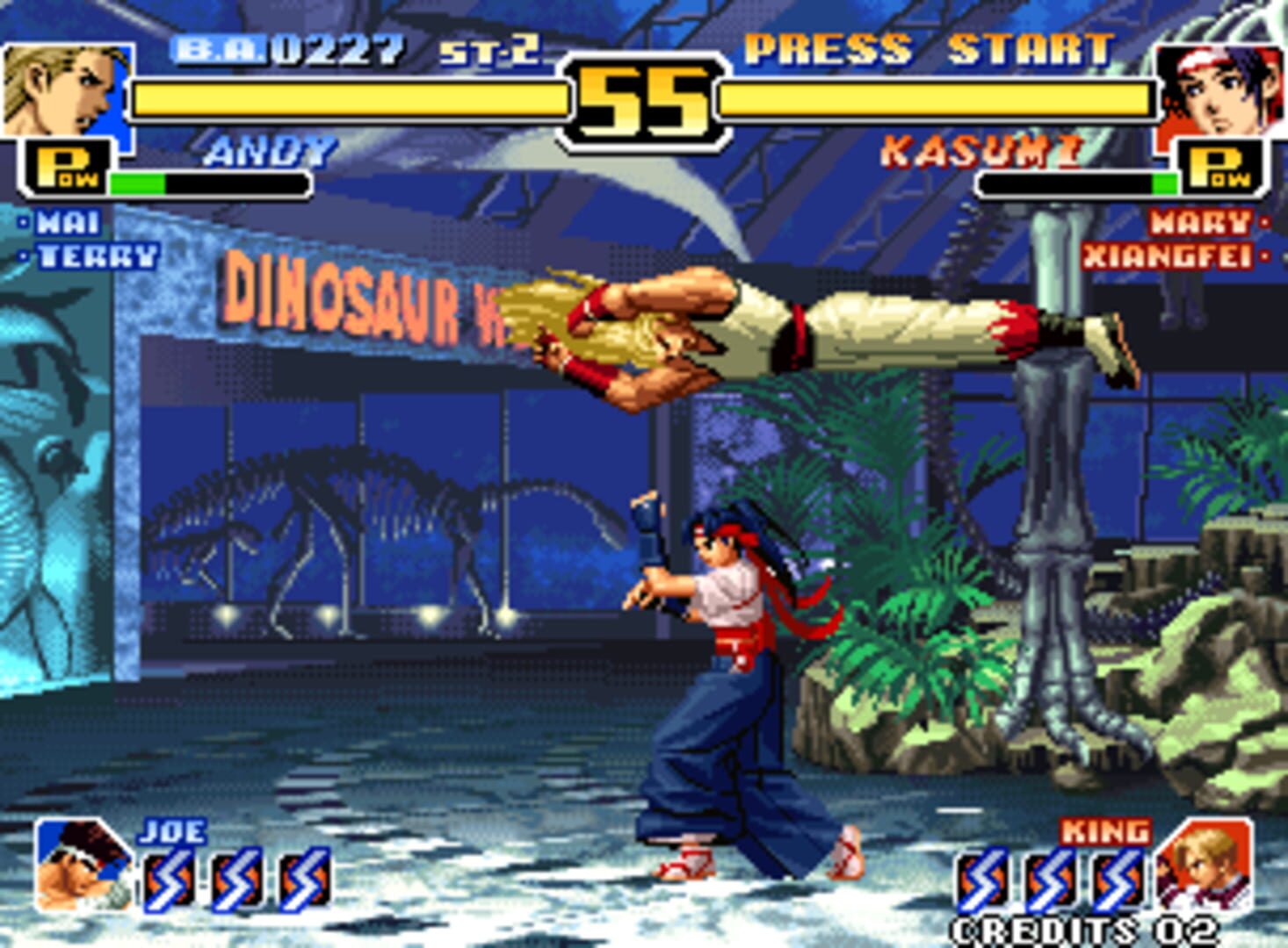 Screenshot for The King of Fighters '99: Millennium Battle