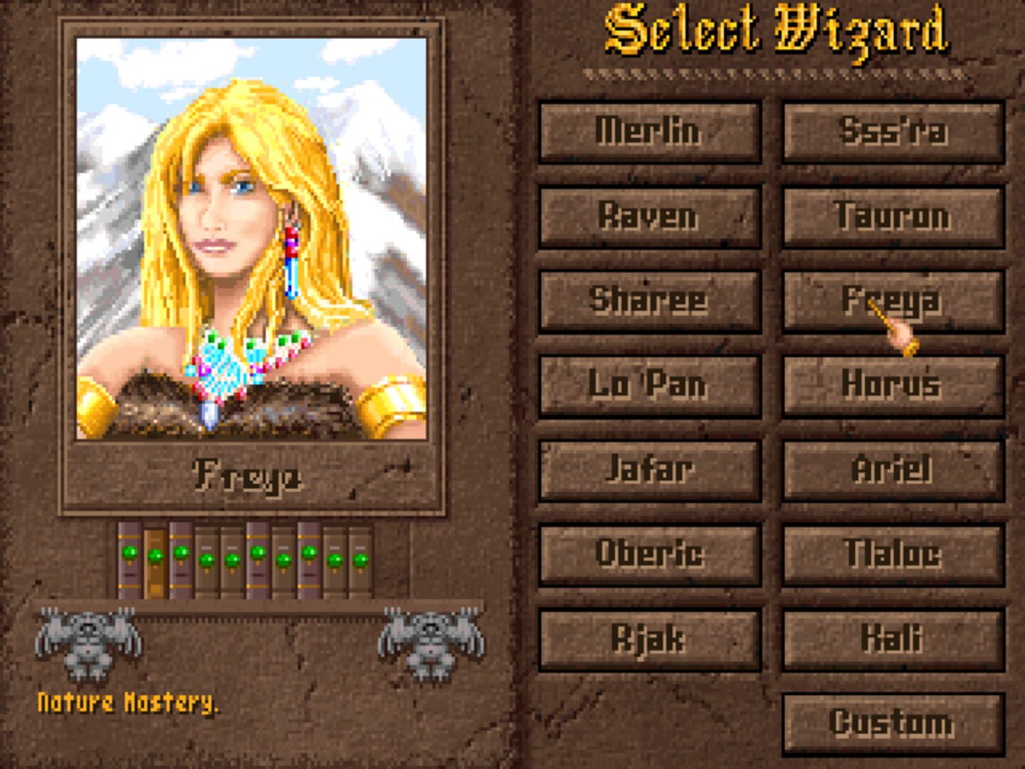 Screenshot for Master of Magic