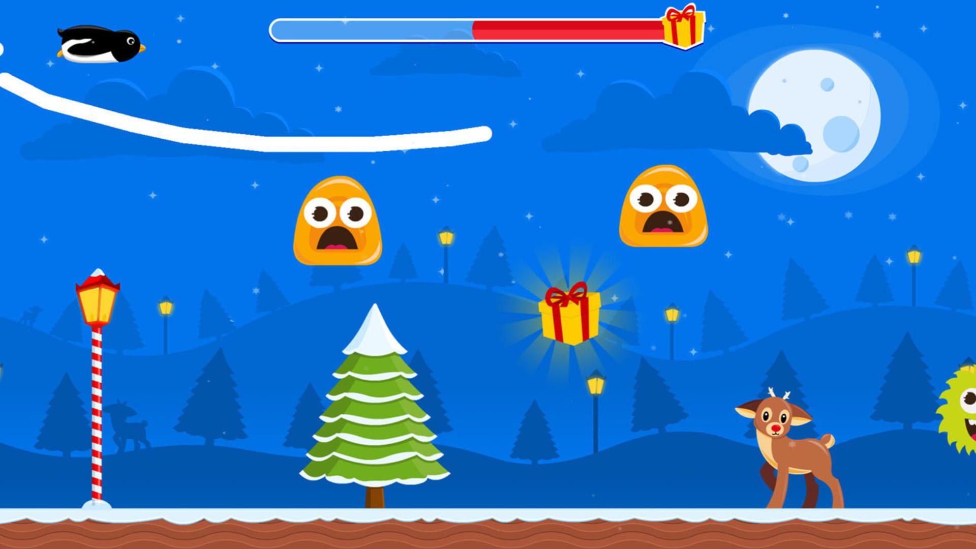 Screenshot for Christmas Adventure of Rocket Penguin