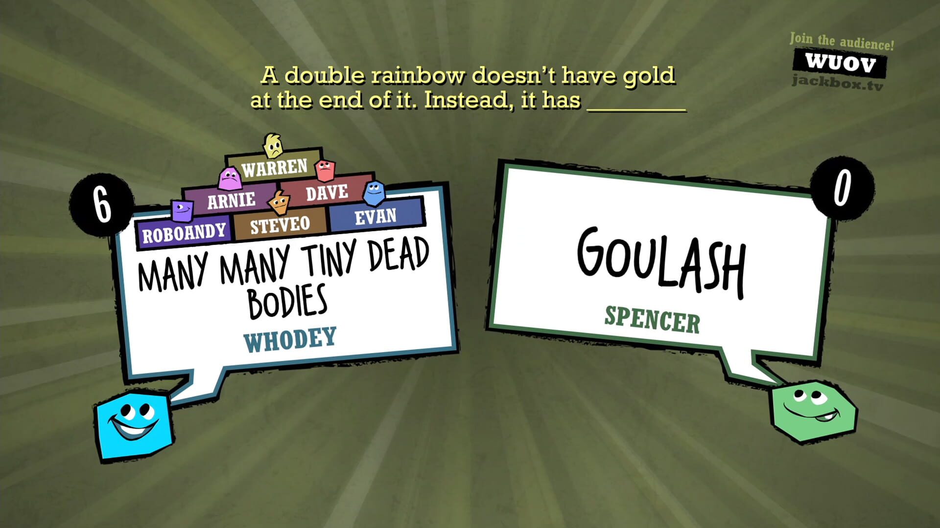Screenshot for Quiplash