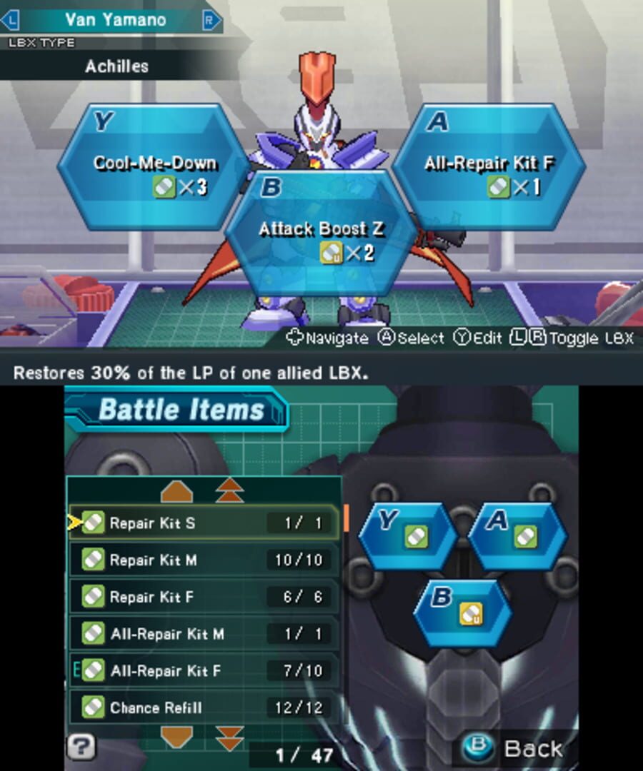 Screenshot for LBX: Little Battlers eXperience