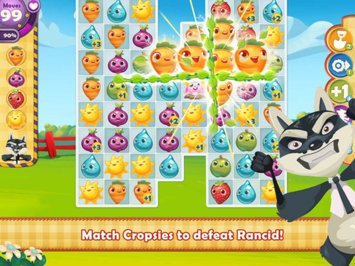 Screenshot for Farm Heroes Saga