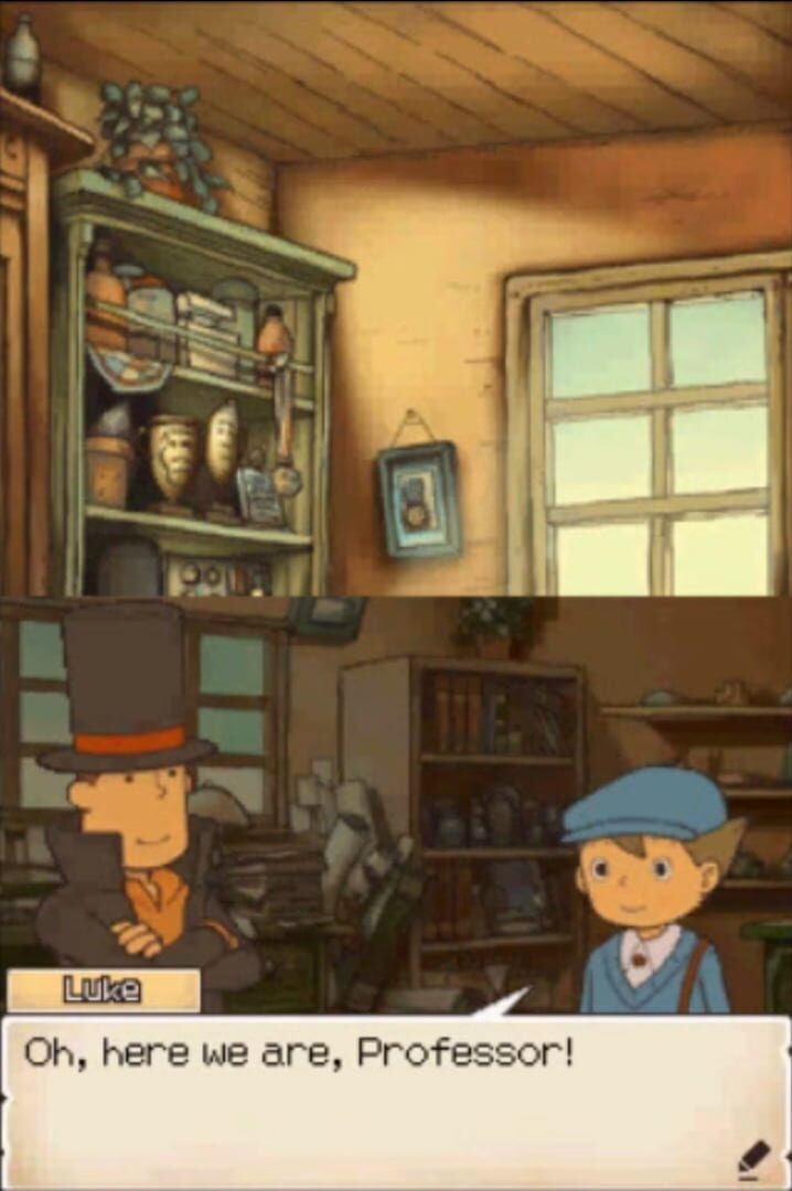 Screenshot for Professor Layton and the Diabolical Box