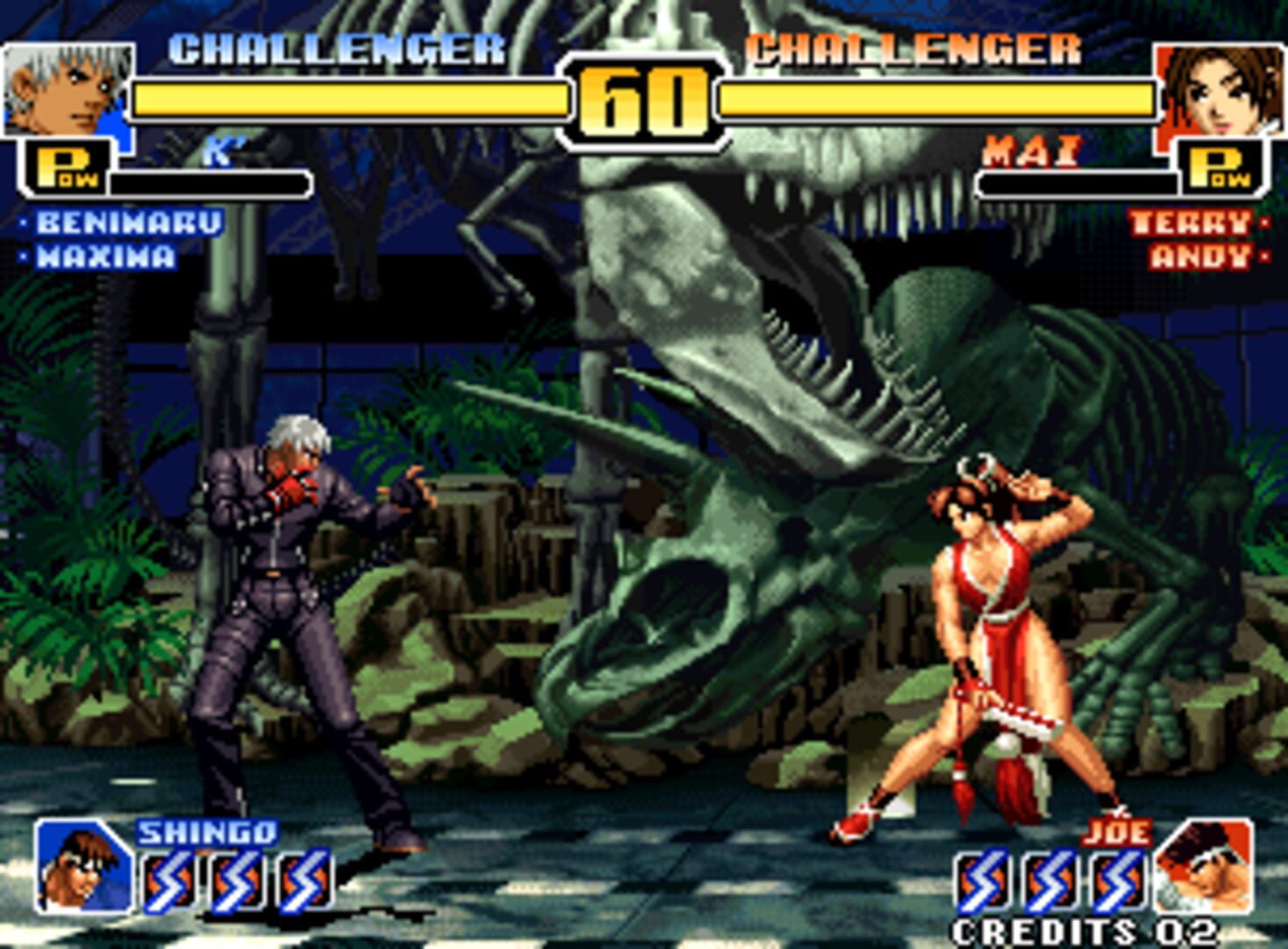 Screenshot for The King of Fighters '99: Millennium Battle