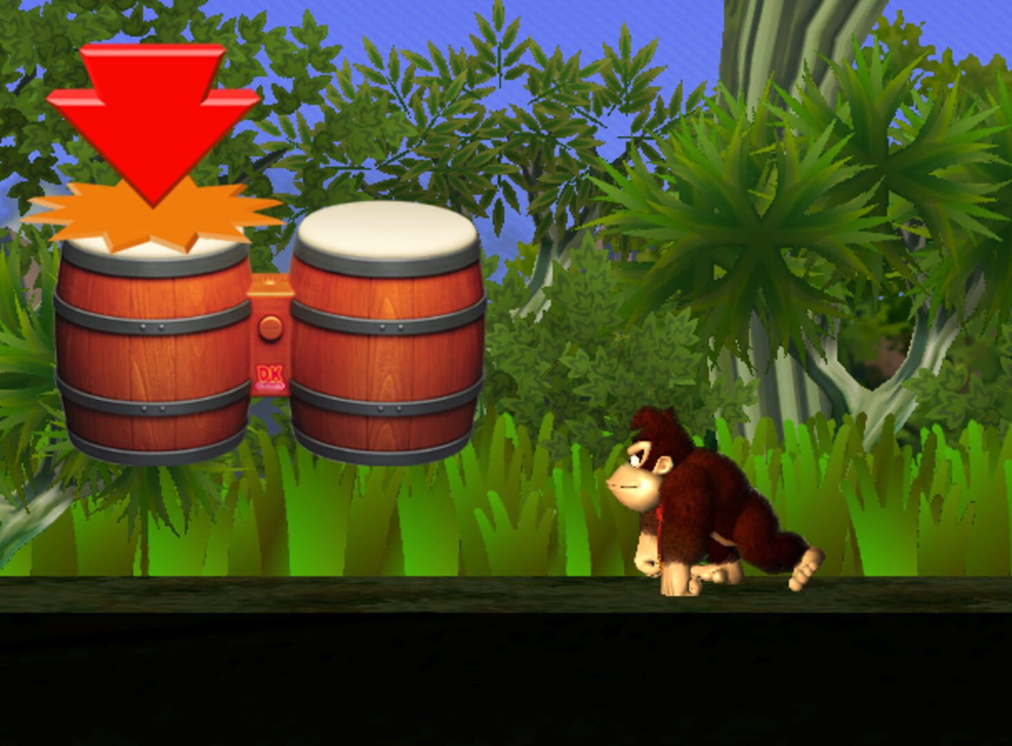 Screenshot for Donkey Kong Jungle Beat