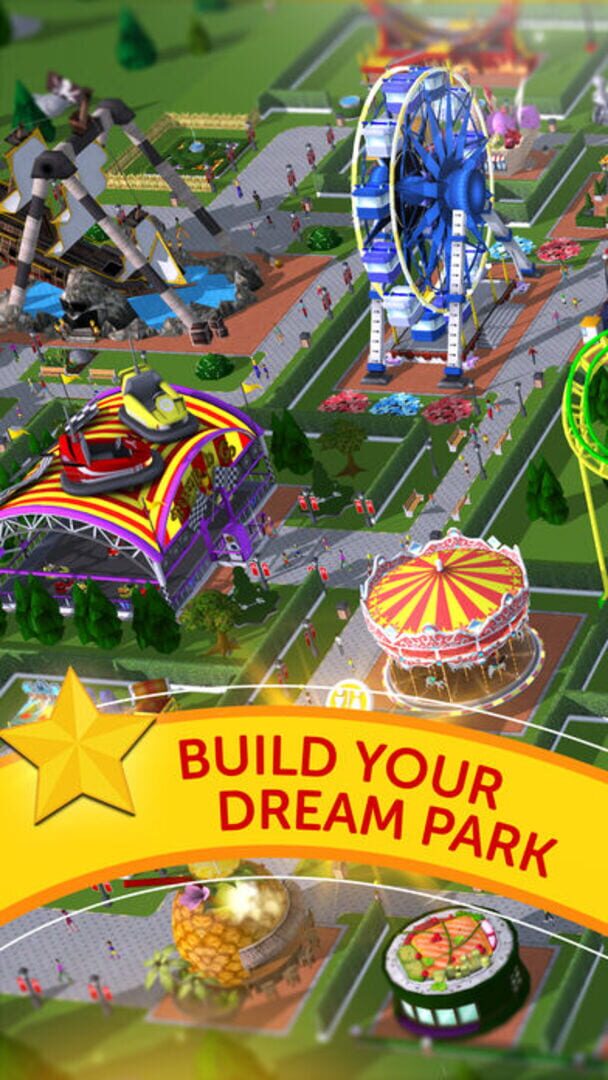 Screenshot for RollerCoaster Tycoon Touch
