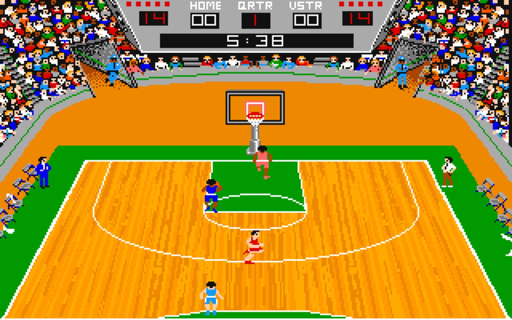 Screenshot for GBA Championship Basketball: Two-on-Two
