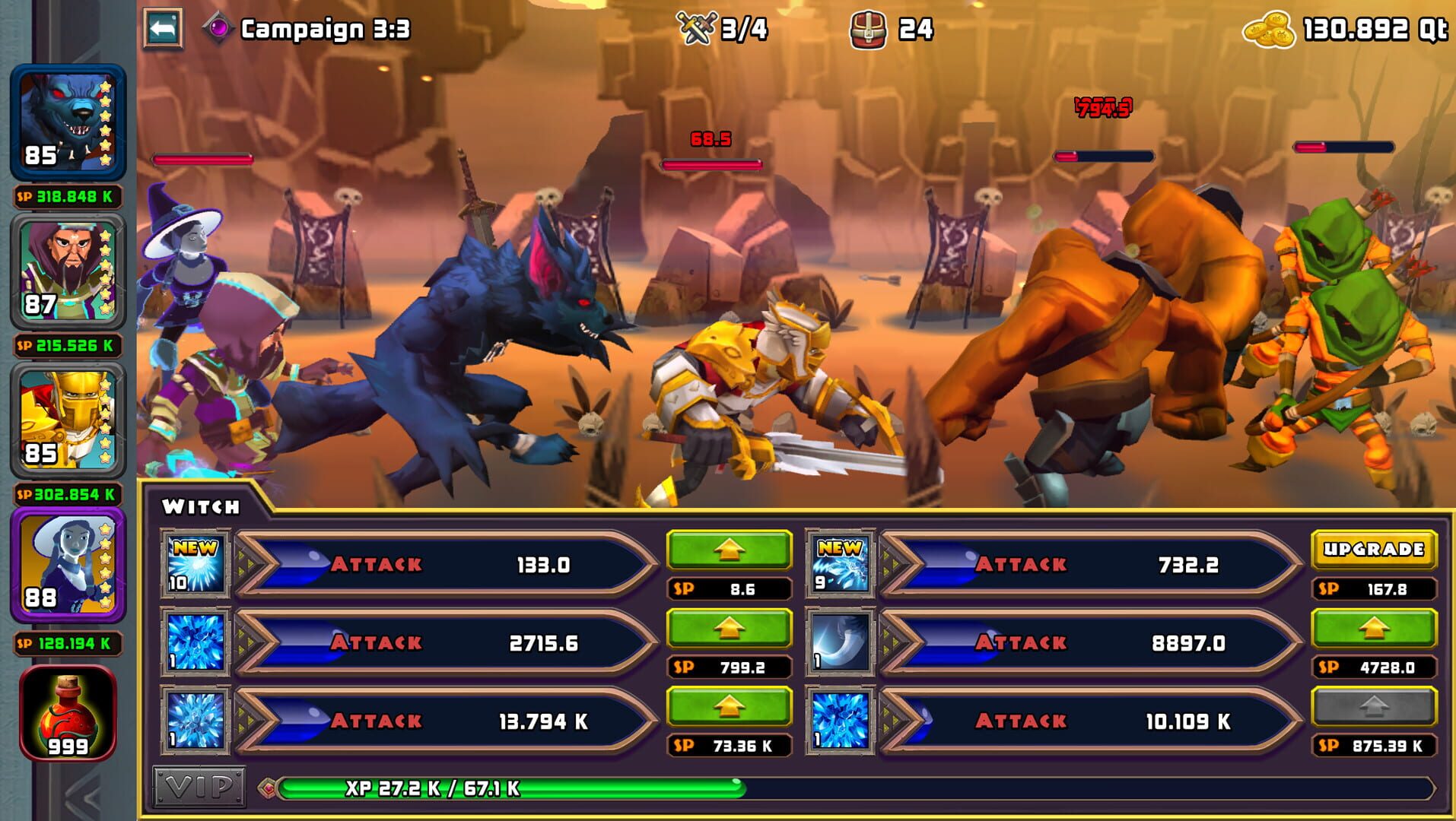 Screenshot for Heroes of Havoc: Idle Adventures
