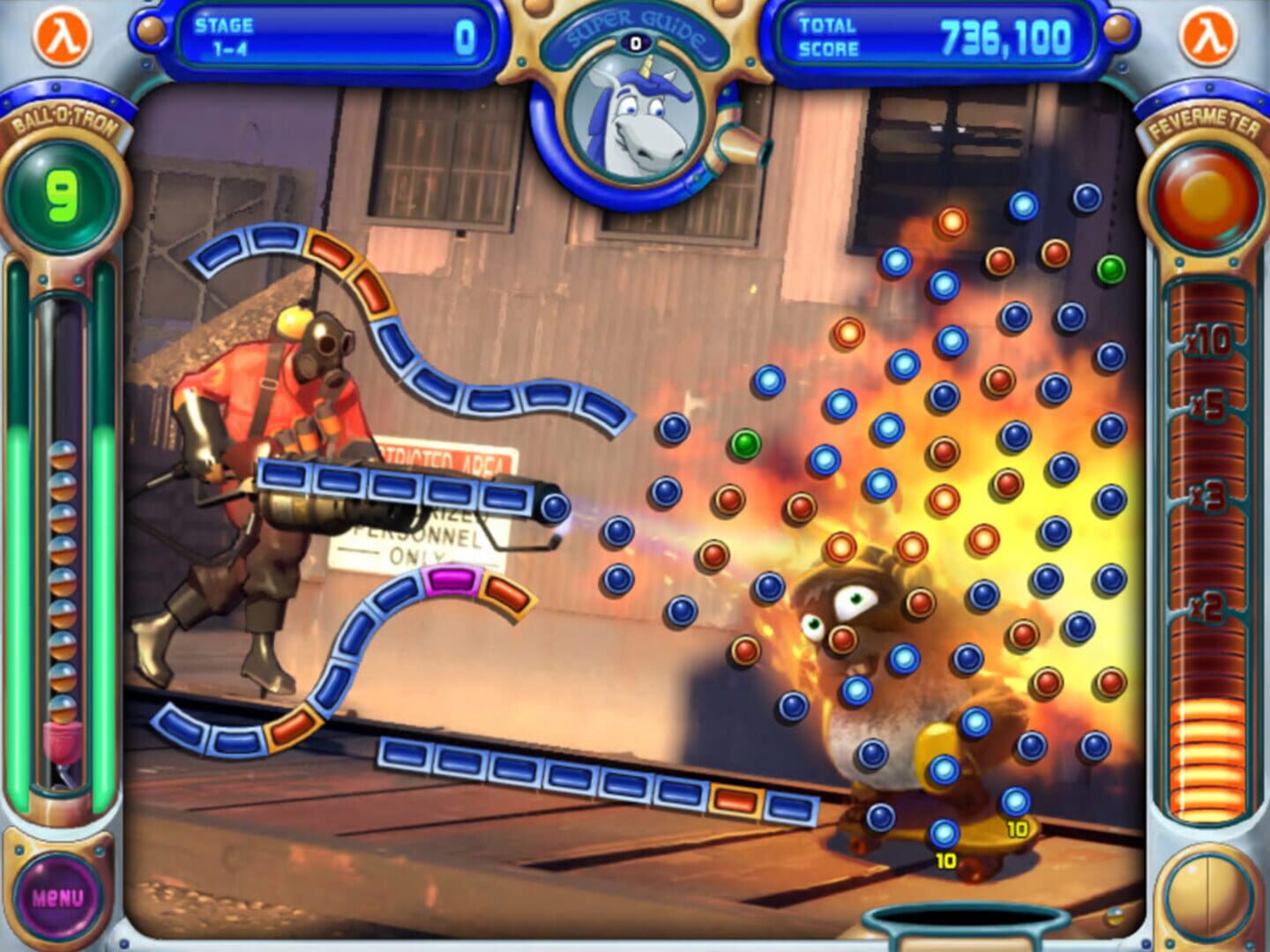 Screenshot for Peggle Extreme