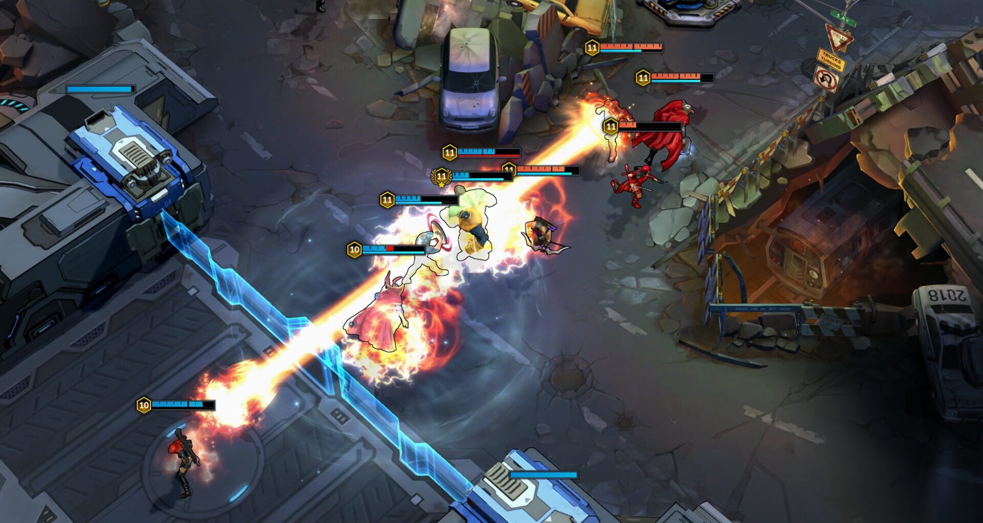 Screenshot for Marvel End Time Arena