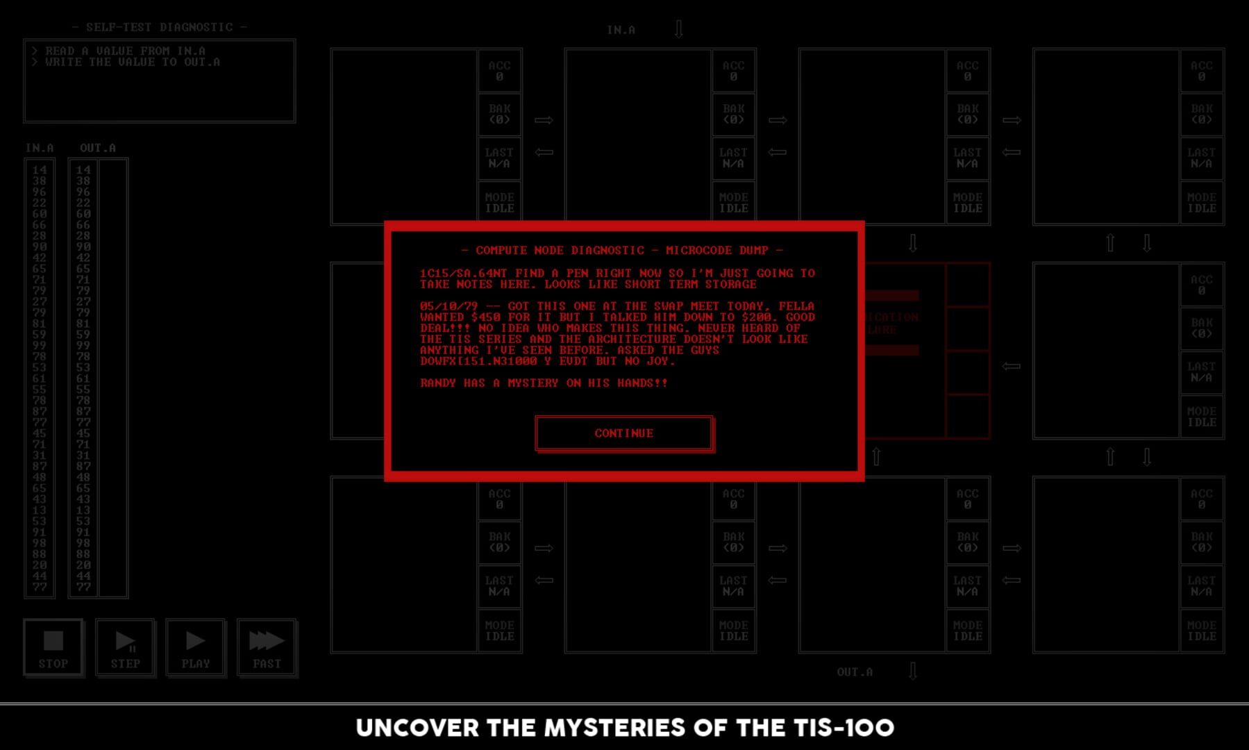 Screenshot for TIS-100