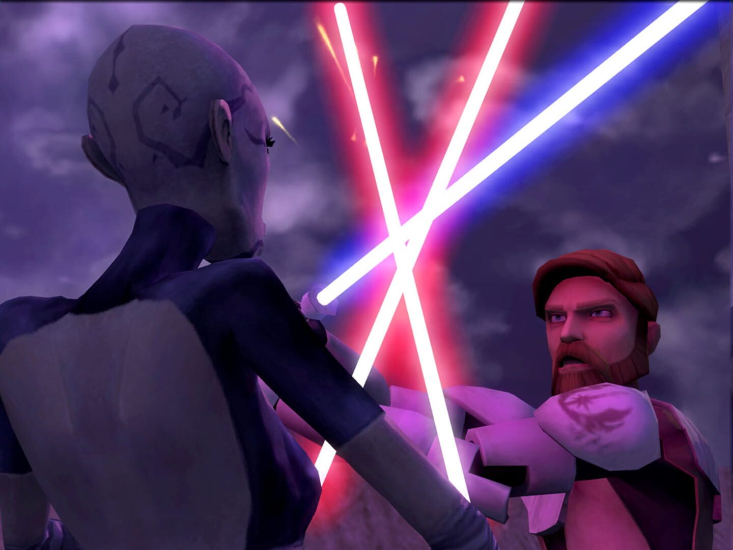 Screenshot for Star Wars: The Clone Wars - Lightsaber Duels