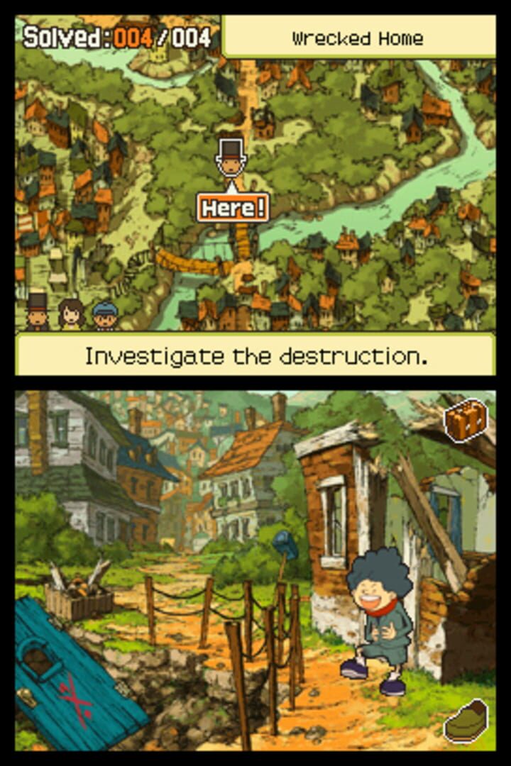 Screenshot for Professor Layton and the Last Specter