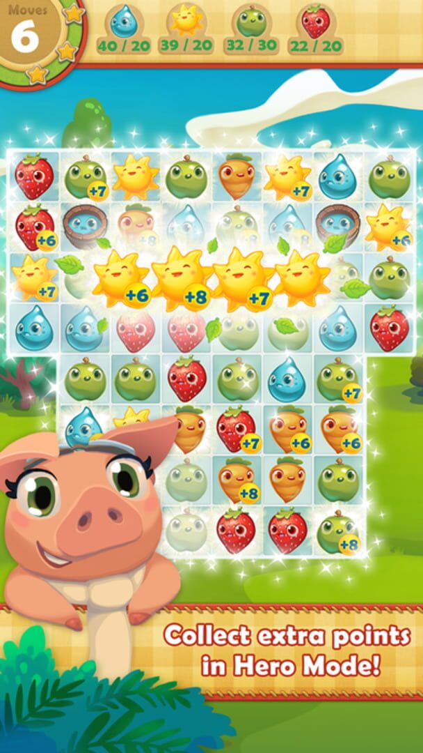 Screenshot for Farm Heroes Saga