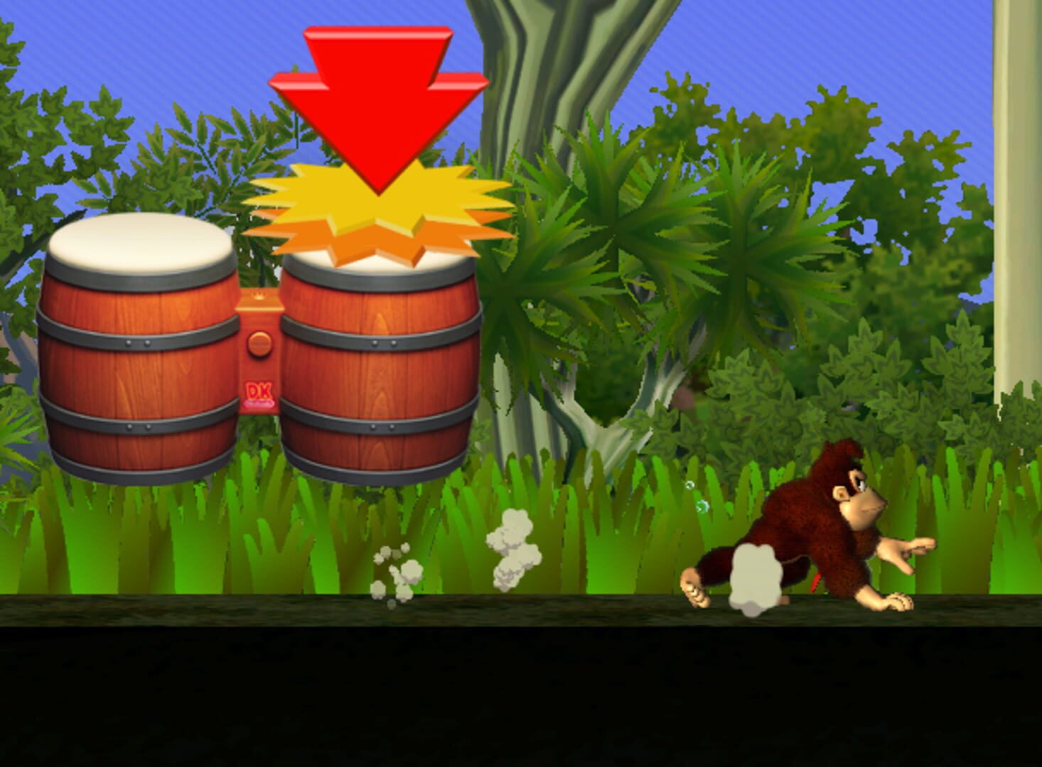 Screenshot for Donkey Kong Jungle Beat