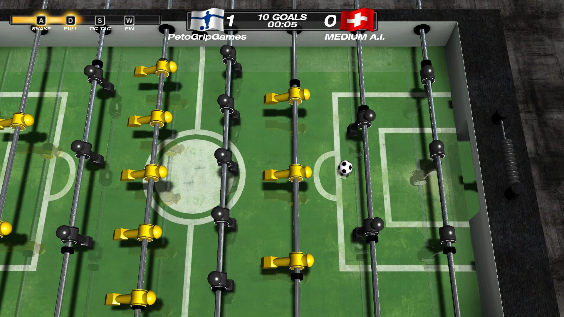 Screenshot for Foosball: World Tour