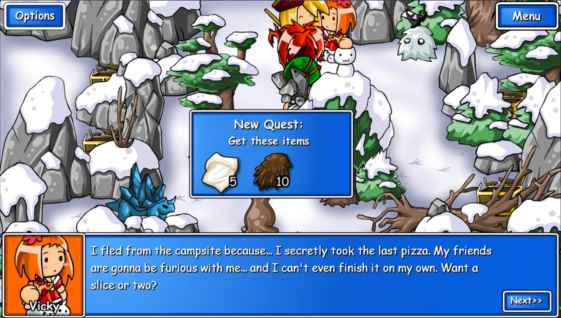 Screenshot for Epic Battle Fantasy 3