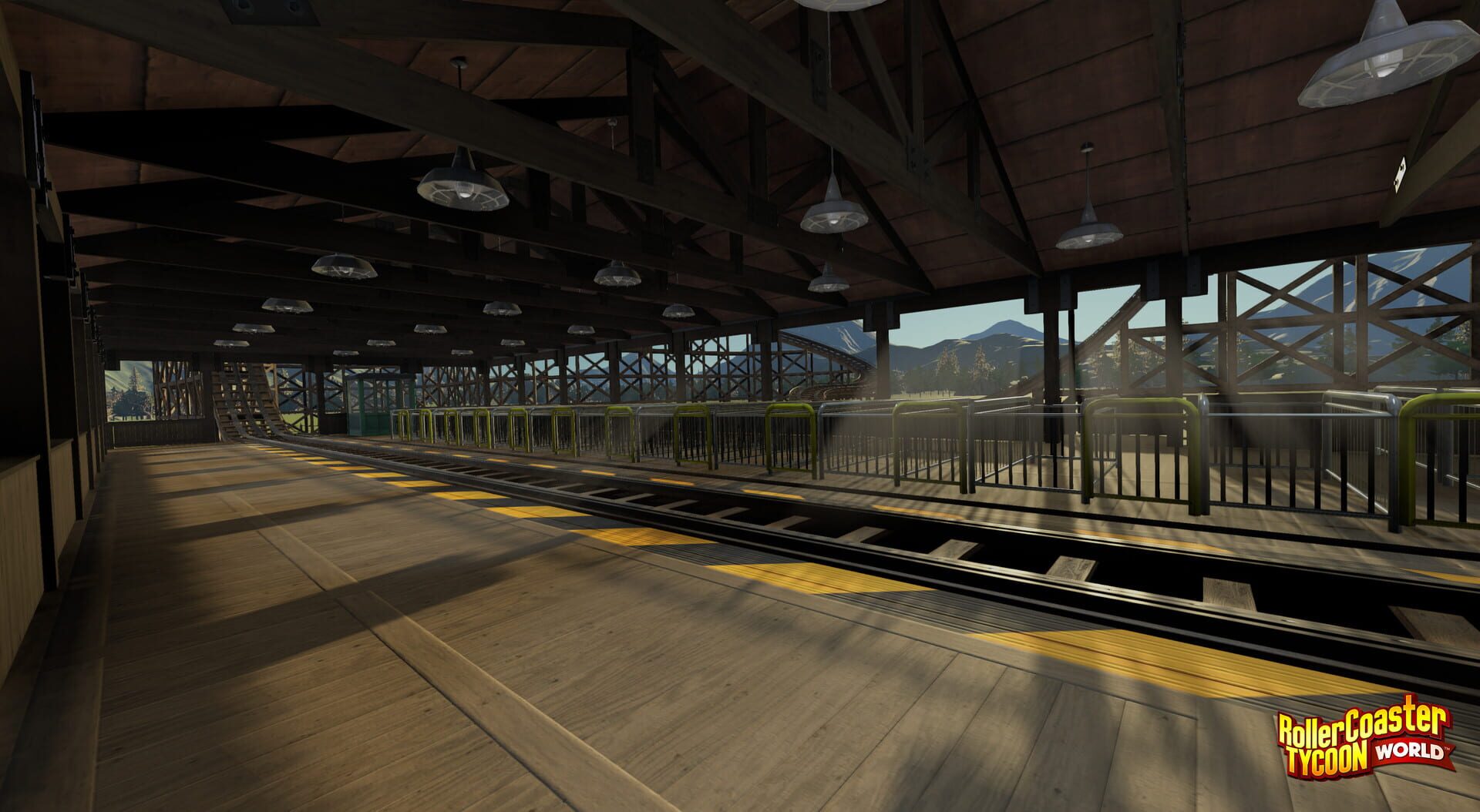 Screenshot for RollerCoaster Tycoon World