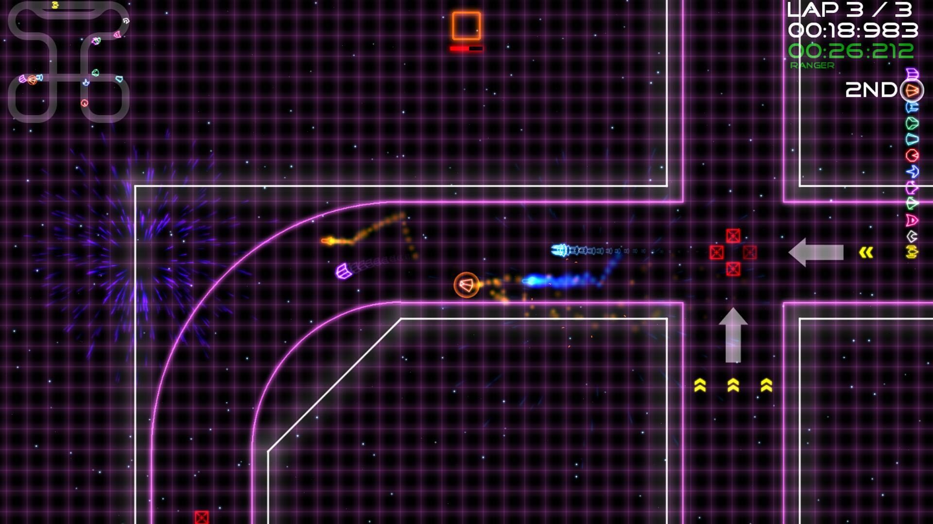 Screenshot for Super Laser Racer
