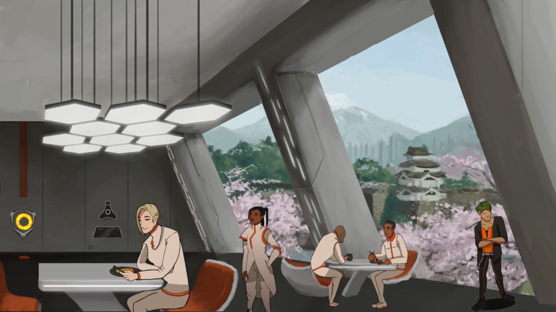 Screenshot for A2Be: A Science Fiction Narrative
