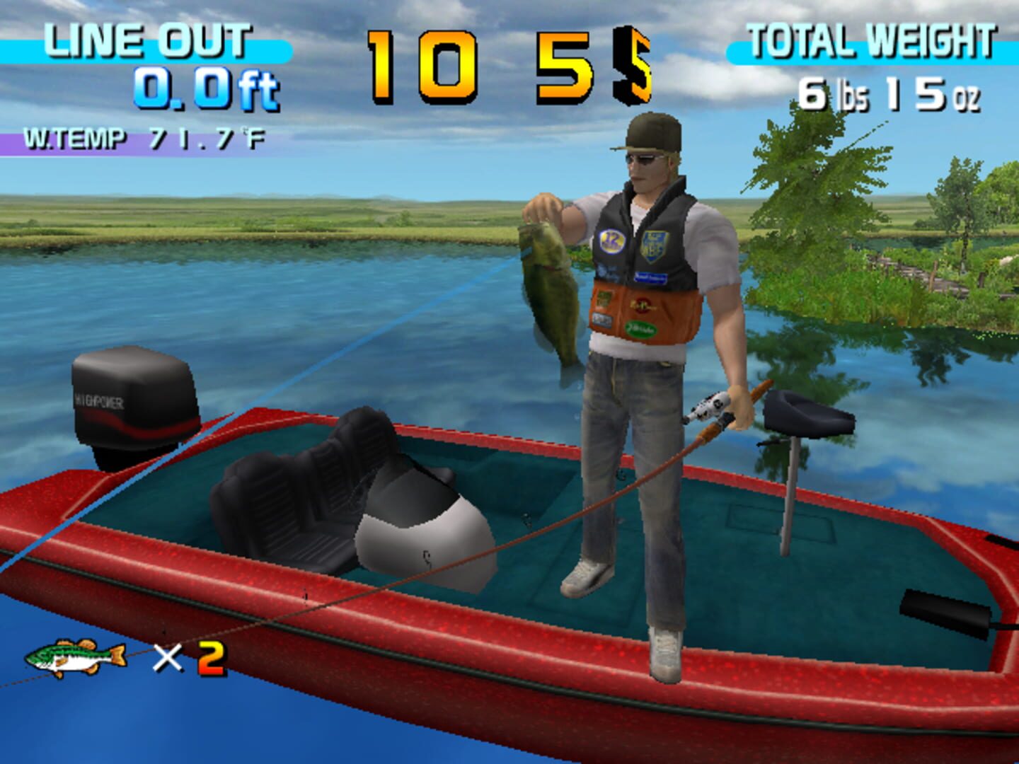 Screenshot for Sega Bass Fishing