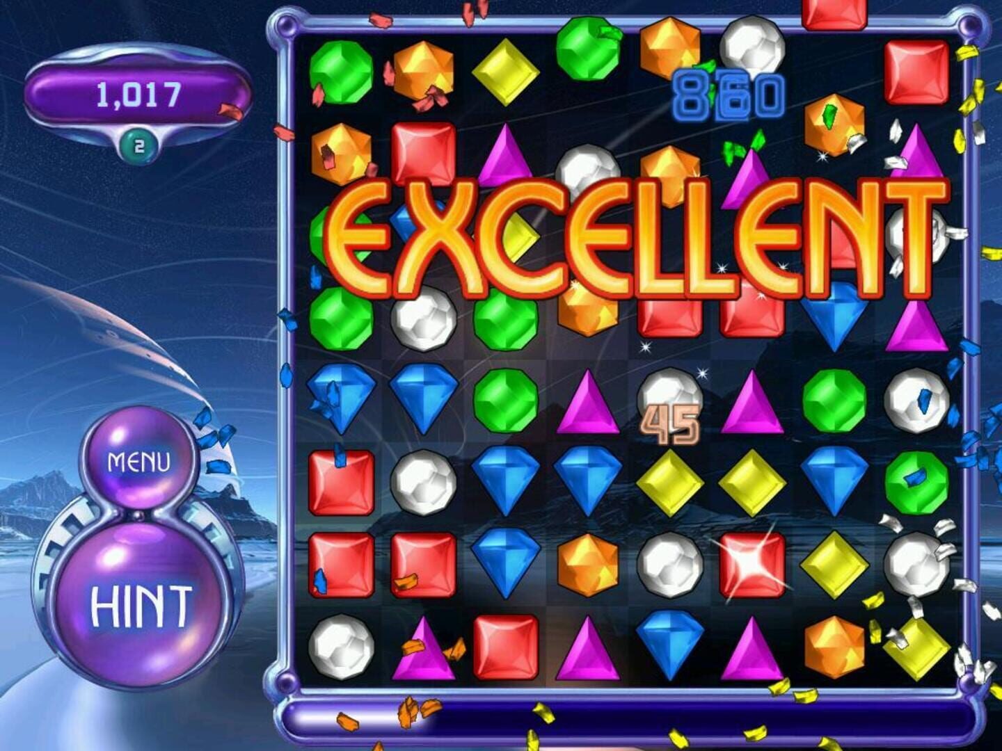 Screenshot for Bejeweled 2