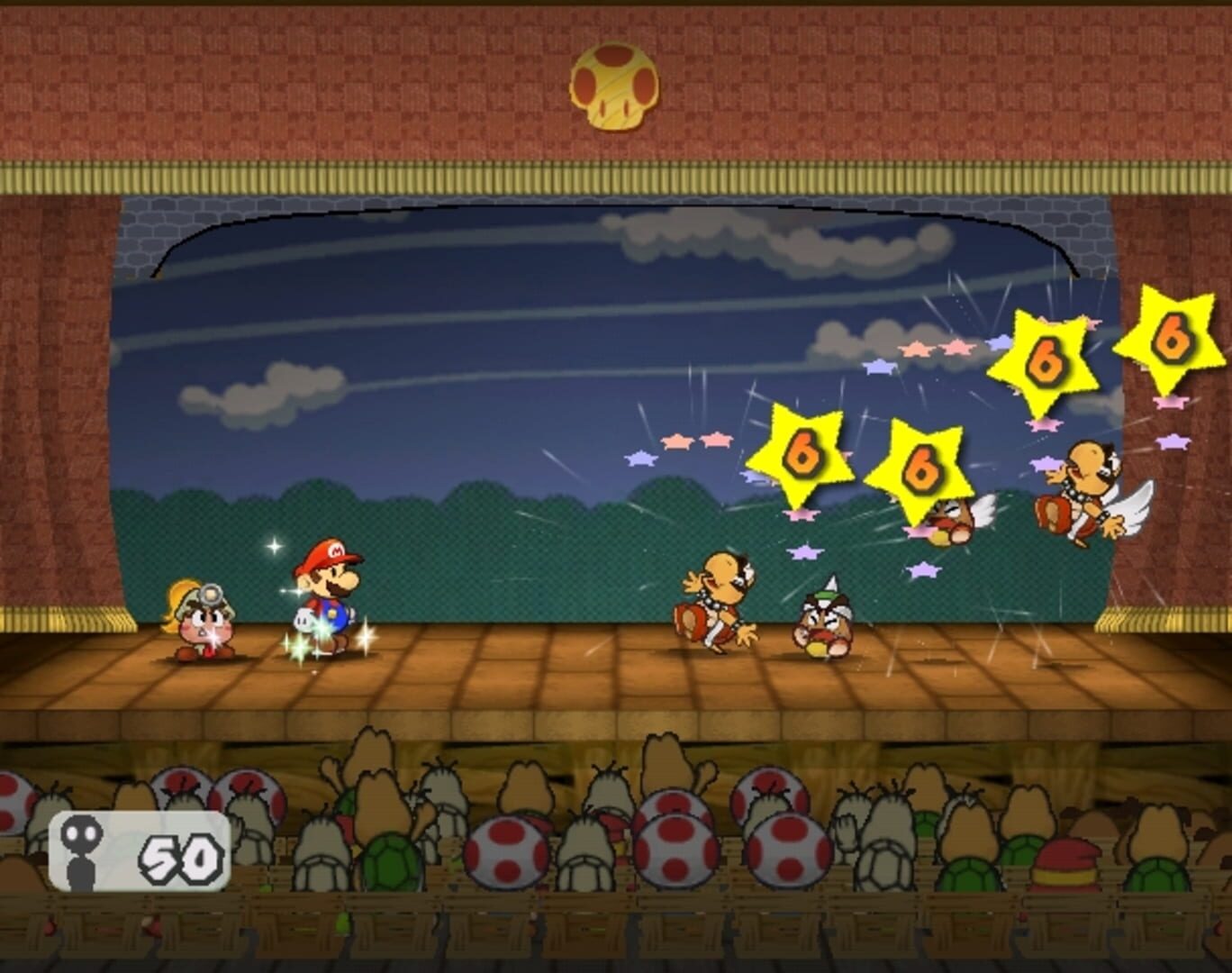 Screenshot for Paper Mario: The Thousand-Year Door