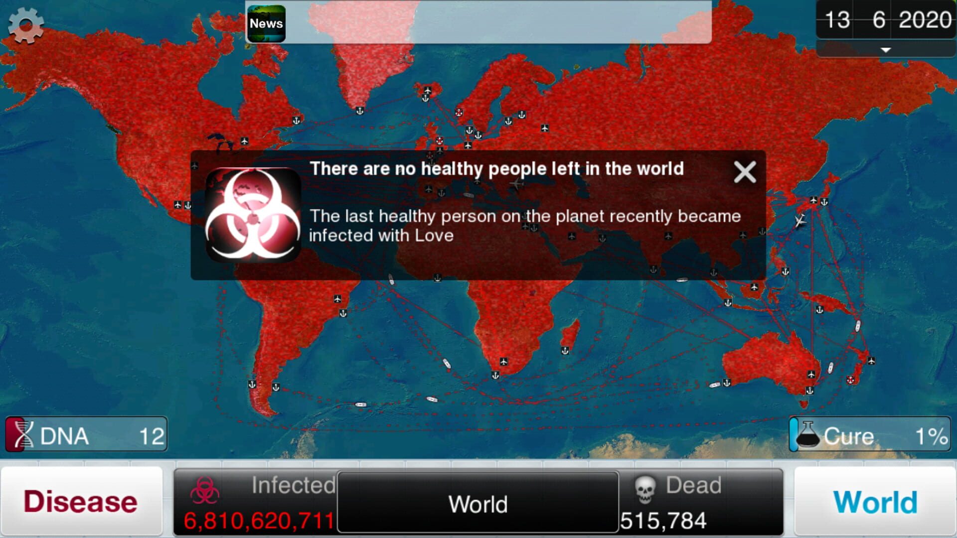 Screenshot for Plague Inc.
