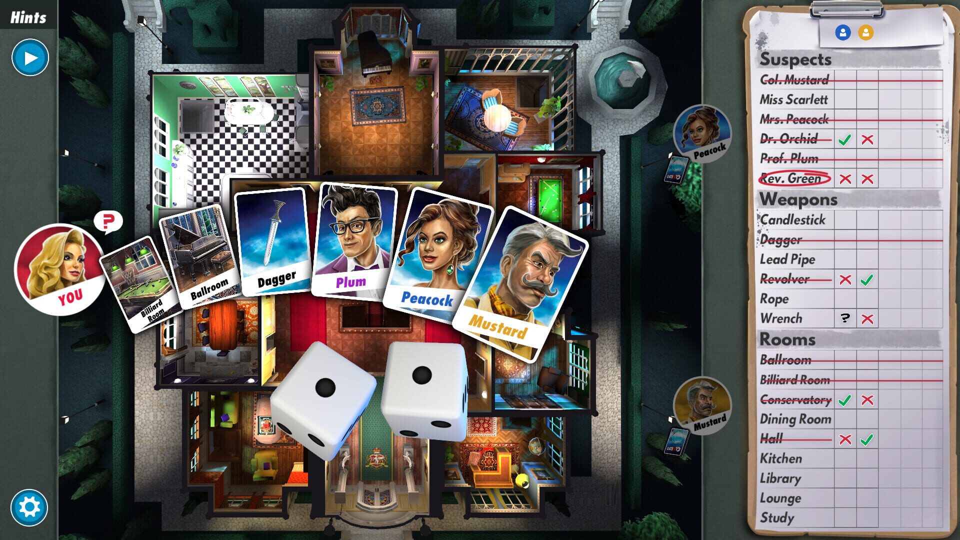 Screenshot for Clue/Cluedo: Classic