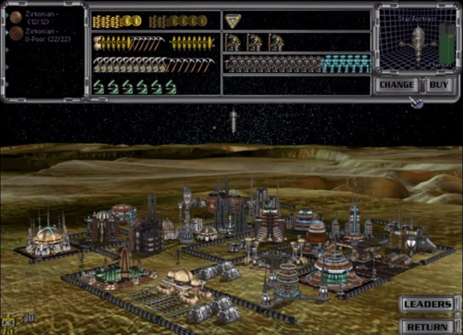 Screenshot for Master of Orion II: Battle at Antares